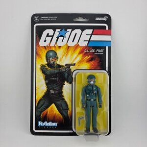 2023 Super7 by ReAction Figures G.I. Joe Pilot, Air Defense Action Figure NEW